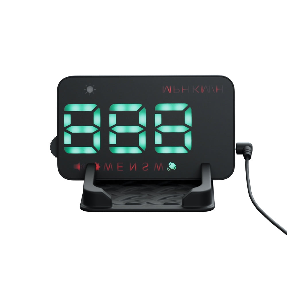 Giantz Universal Car Digital GPS Speedometer HUD Display Overspeed Warning Alarm 2 Modes