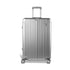 Wanderlite 28" Luggage Trolley Travel Suitcase Set TSA Carry On Lightweight Aluminum Silver