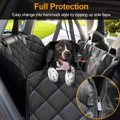 Premium Pet Car Seat Cover Hammock NonSlip Protector Mat Waterproof Cat Dog Back