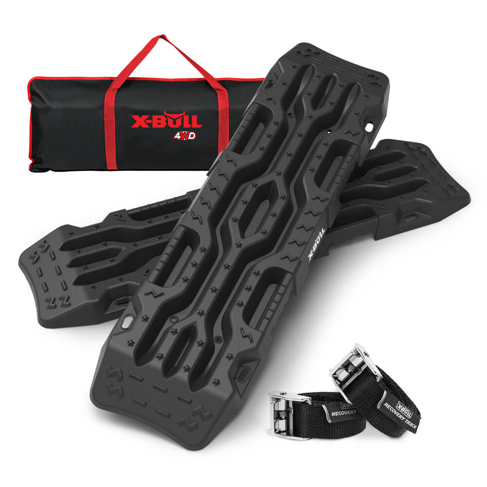 X-BULL Recovery Tracks Boards 12T Sand Snow Mud tracks 2PCS 4WD 4X4 Car Truck New