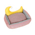 Floofi Pet Bed Moon Design (L Pink)