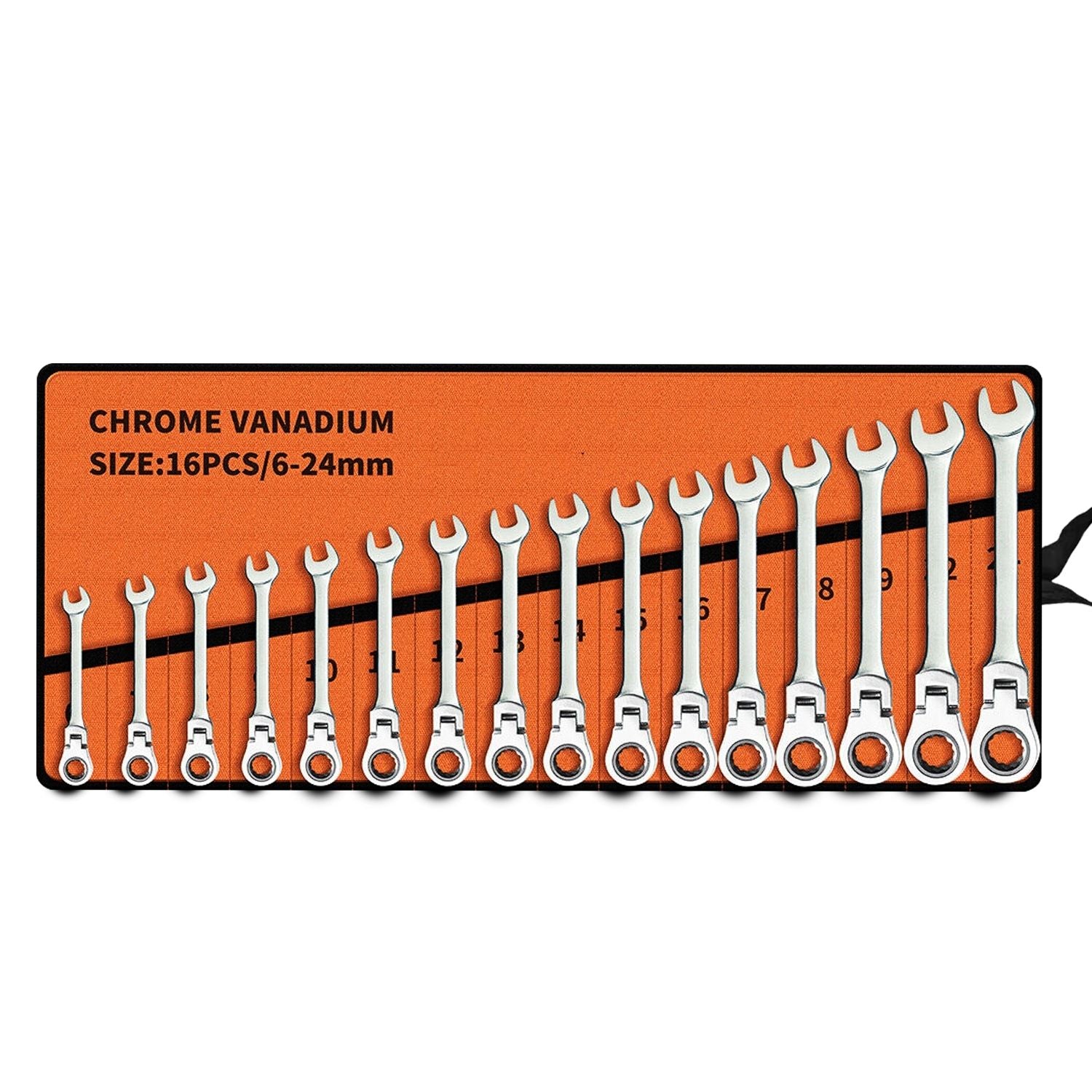 RYNOMATE 6-24mm Ratchet Spanner Set (16pcs) RNM-RS-100-JL