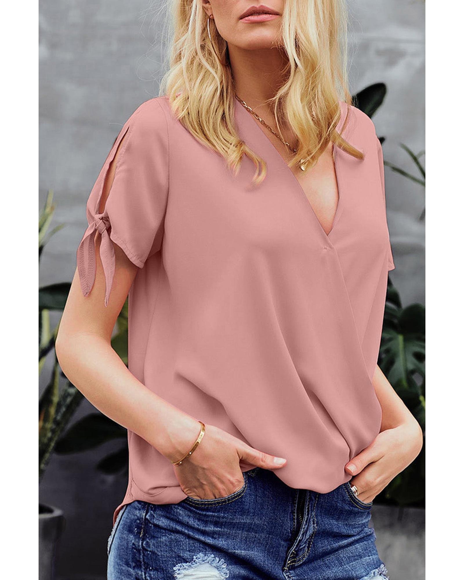 Azura Exchange Drape Blouse - 2XL