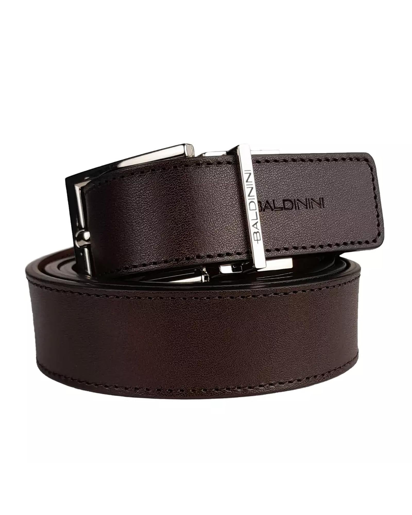 Baldinini Double-Face Reversible Calfskin Belt 100 cm Men