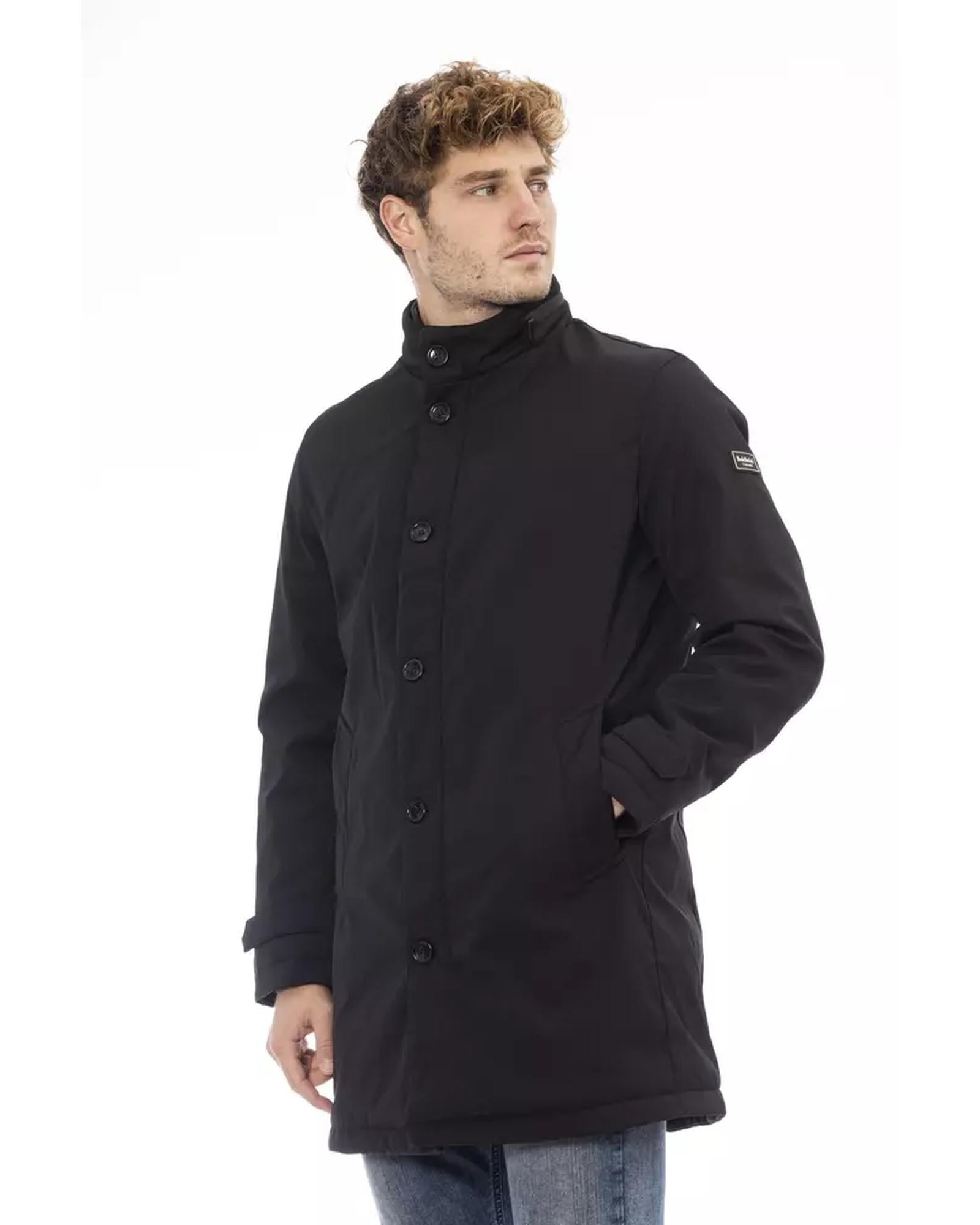 Long Jacket with External Welt Pockets L Men