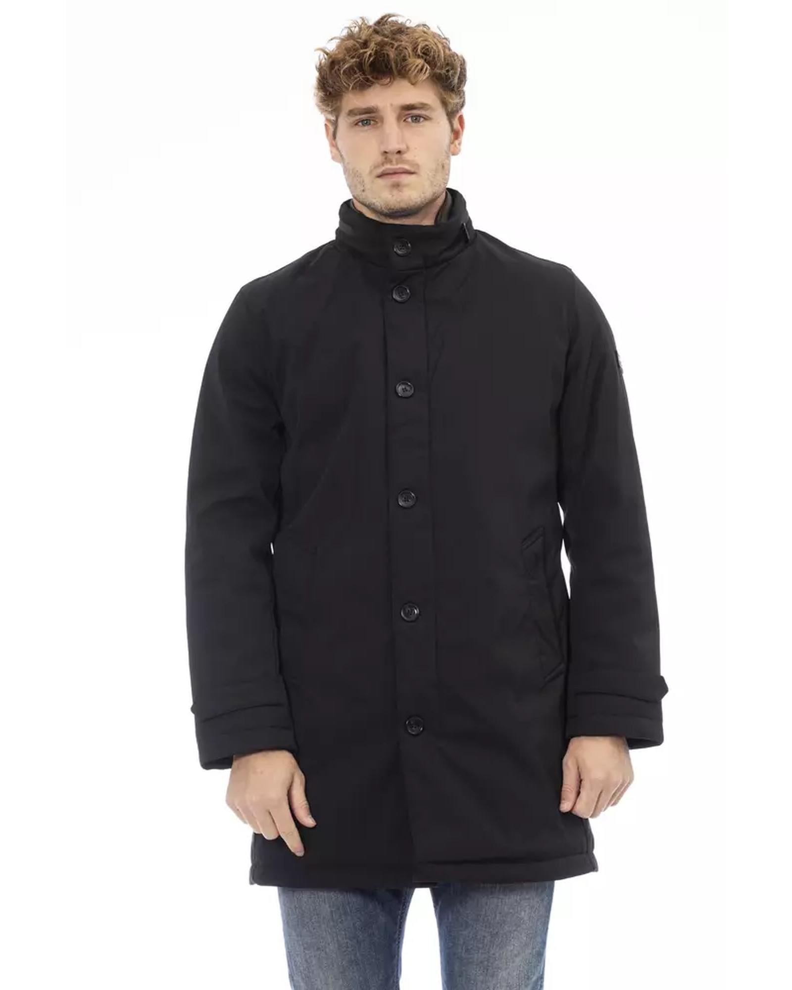 Long Jacket with External Welt Pockets 2XL Men