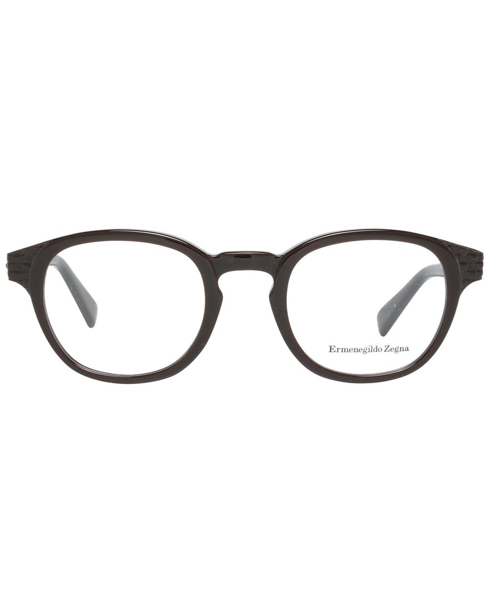 Ermenegildo Zegna Men's Brown  Optical Frames - One Size