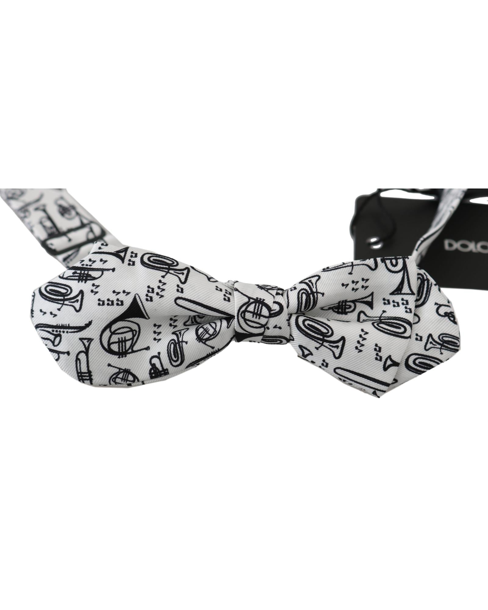 100% Authentic Dolce & Gabbana Bow Tie One Size Men