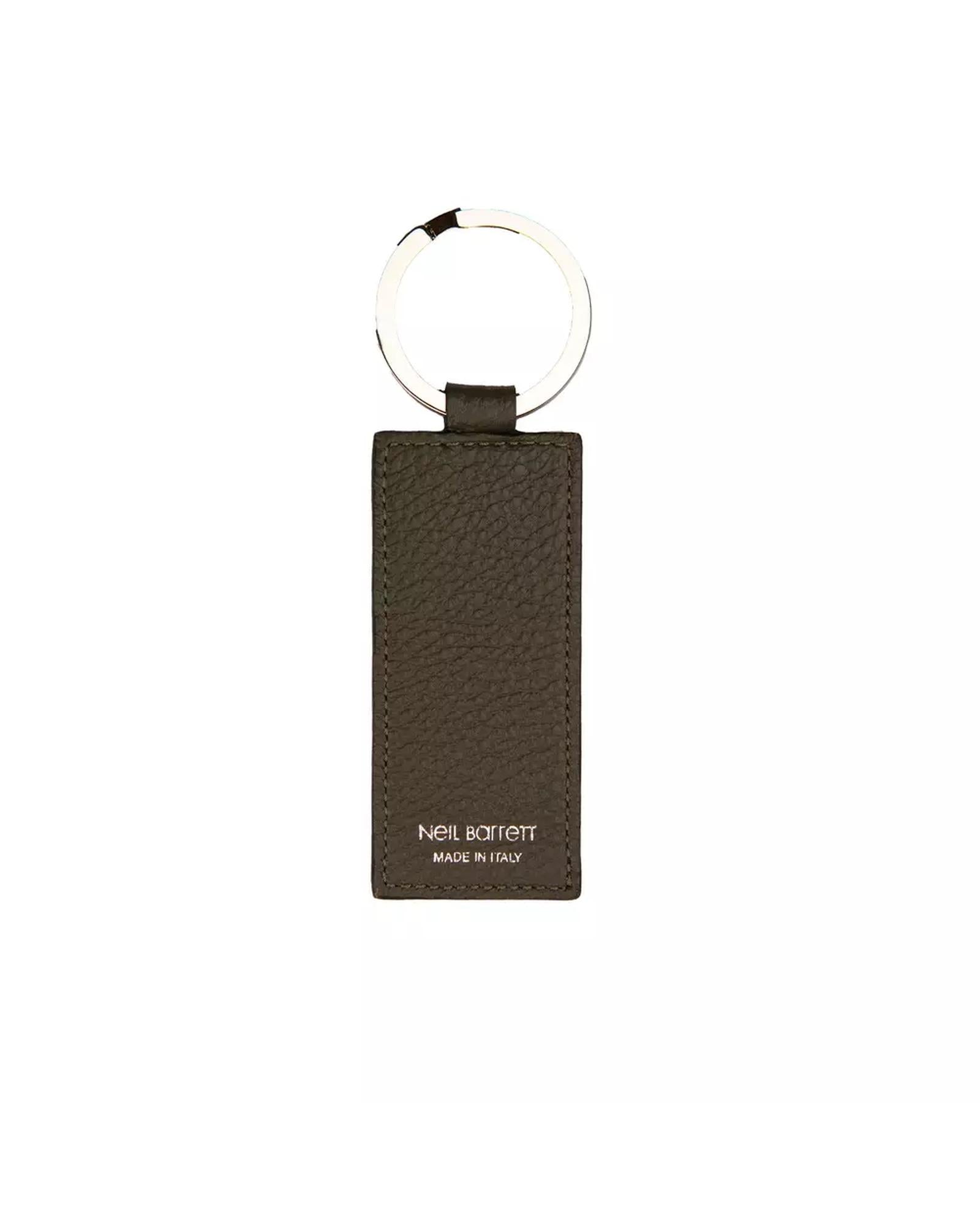 Leather Keychain One Size Men