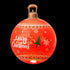 Jingle Jollys Christmas Inflatable Ball Led  60cm Decoration Giant Bauble Red