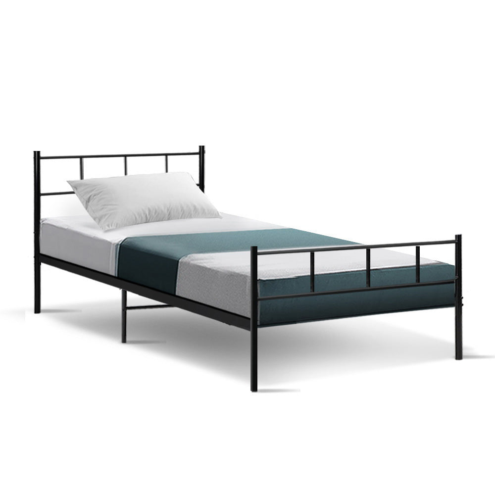 Artiss Bed Frame Single Metal Bed Frames SOL