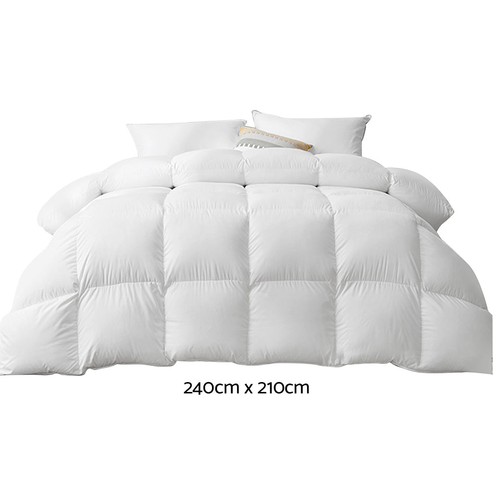 Giselle Bedding 800GSM Goose Down Feather Quilt King