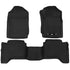 Weisshorn Car Floor Mats Rubber Compatible for Mazda BT50 Dual Crew Cab