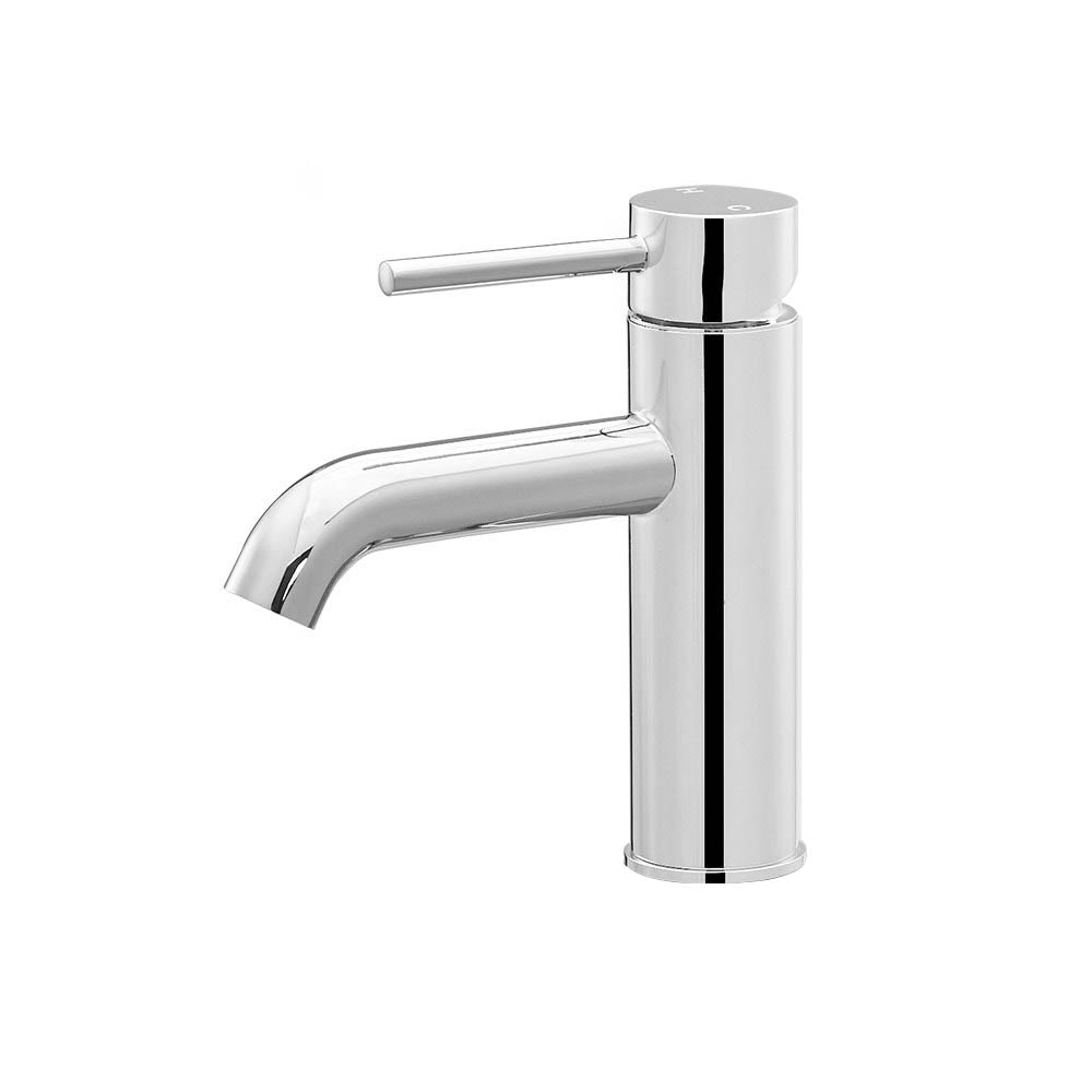 Cefito Bathroom Basin Mixer Tap Round Brass Faucet Vanity Laundry Chrome