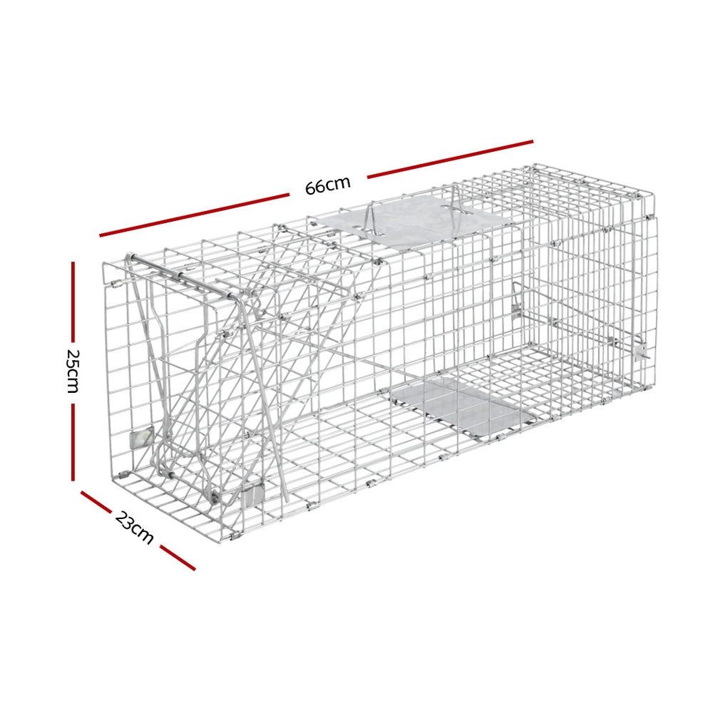 Gardeon 2x Animal Trap Cage Possum 66x23cm