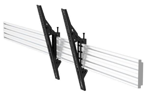 Atdec VESA 400 tilting brackets (set of two). Max load: 50kgs