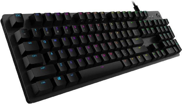 Logitech G512 Carbon RGB Mechanical Gaming Keyboard - GX Brown Tactile