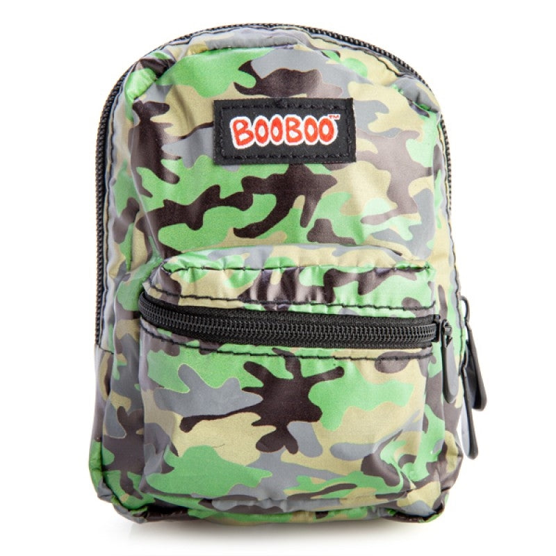 Reflective Green/Grey Camo BooBoo Backpack Mini