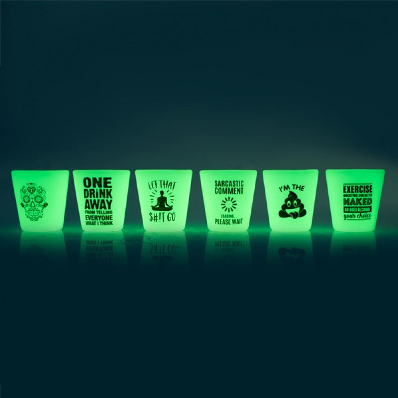 Glow-in-the-Dark Shot Glass (SENT AT RANDOM)