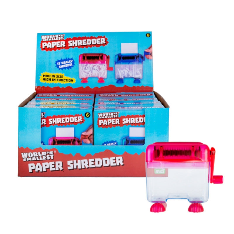 Worlds Smallest Paper Shredder (COLOUR SENT AT RANDOM)