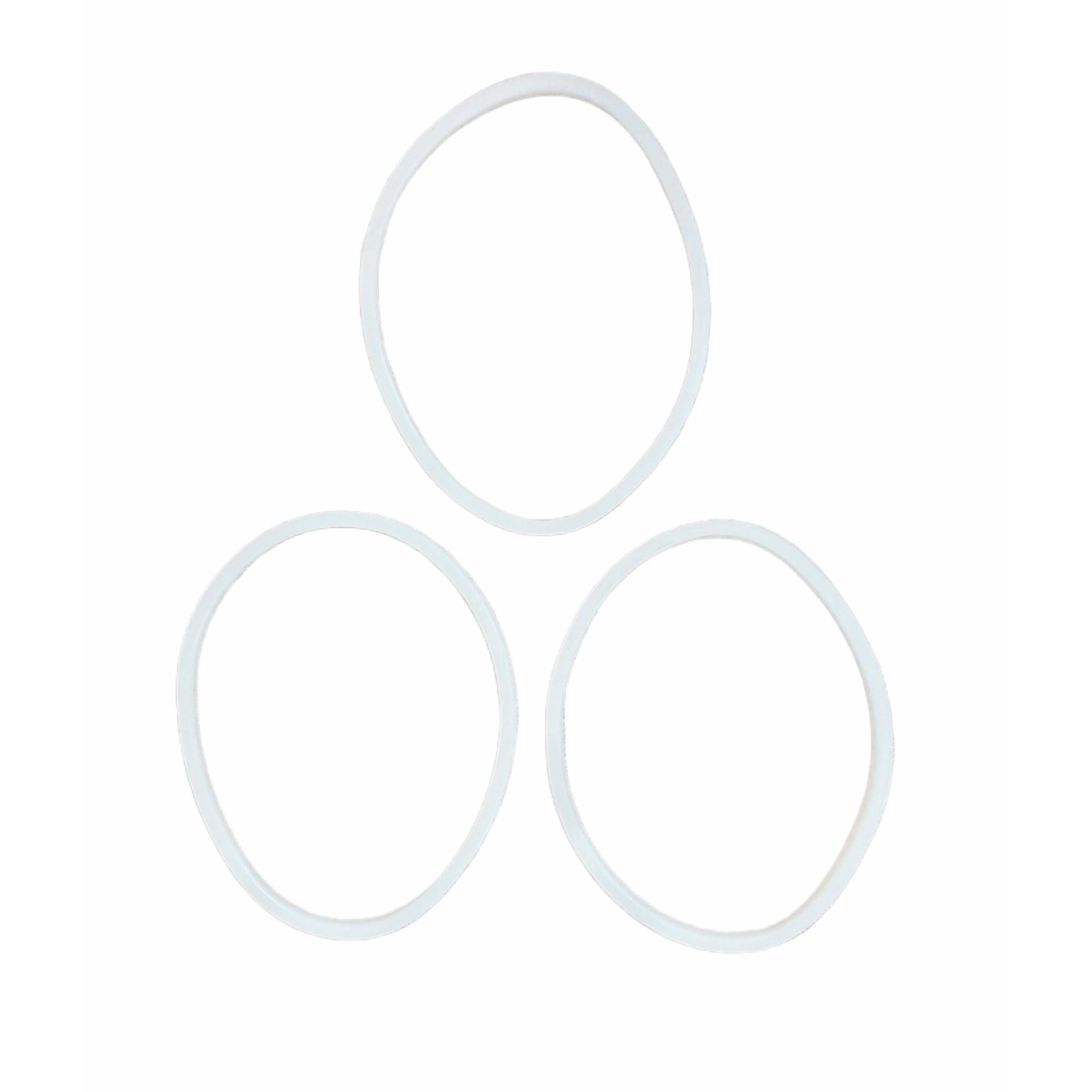 3x For Nutribullet Rubber White Seal - Gasket Ring For 600 600W Blade and Cups