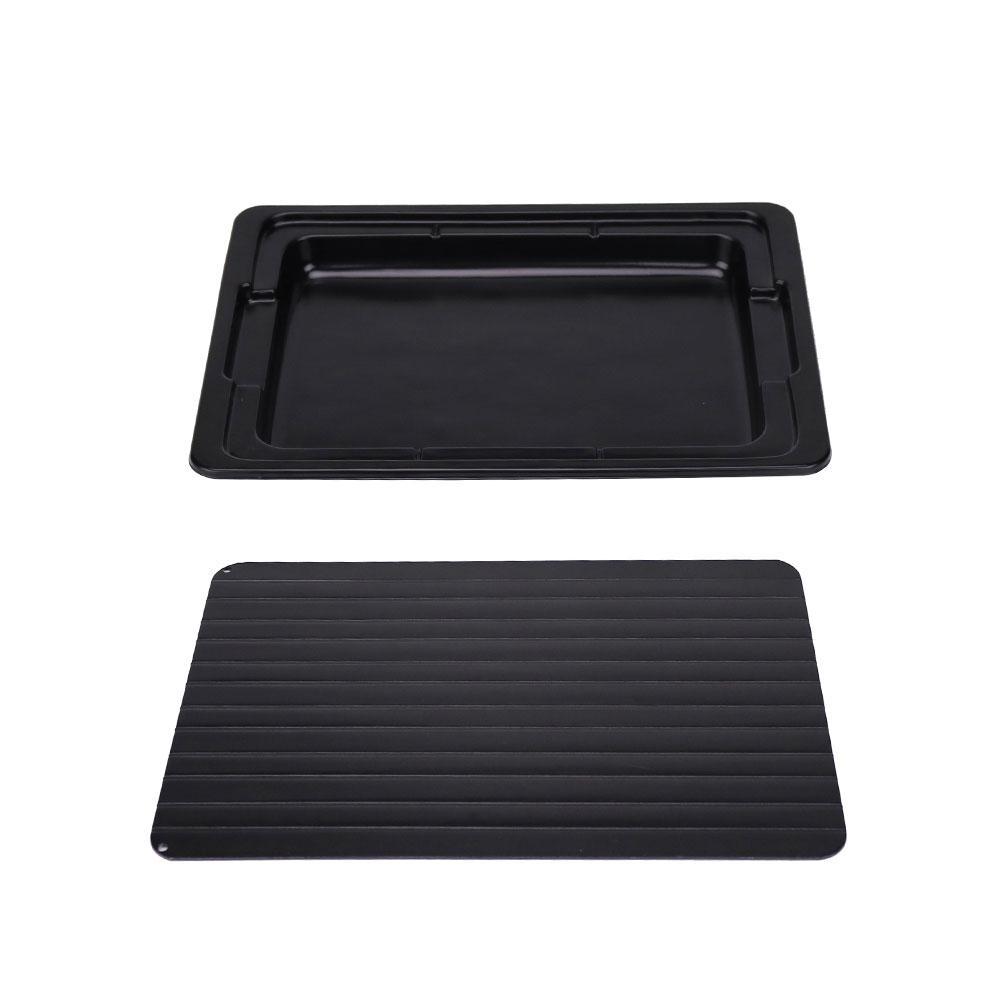 Fast Defrosting Meat Tray FDA Approved Large Miracle Aluminium Thawing Plate