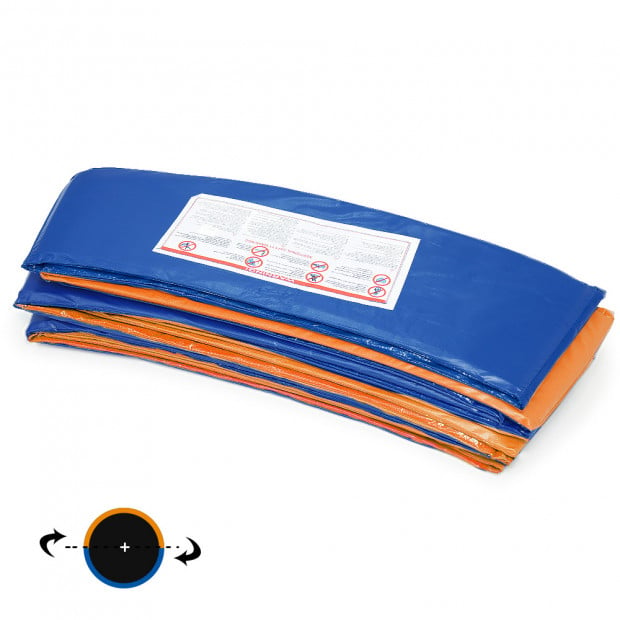 Kahuna 10ft Trampoline Reversible Replacement Pad Round - Orange/Blue