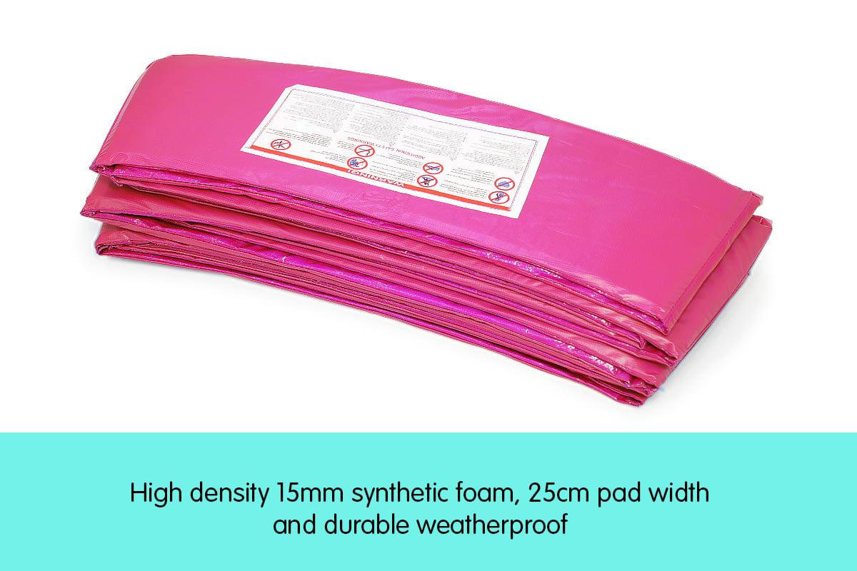 Kahuna 6ft Trampoline Replacement Pad Round - Pink