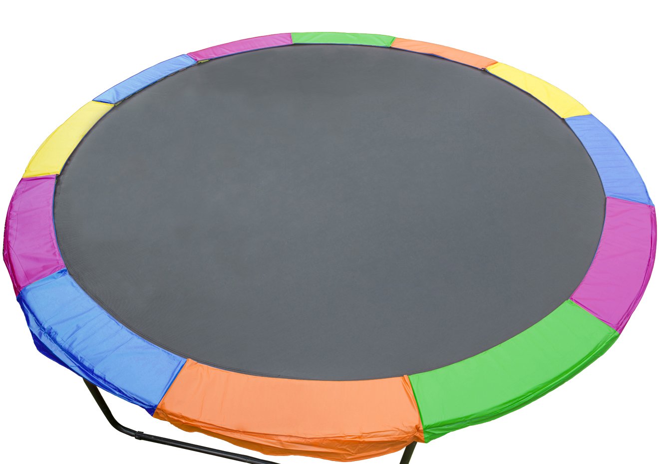 Kahuna 8ft Trampoline Replacement Pad Round - Rainbow