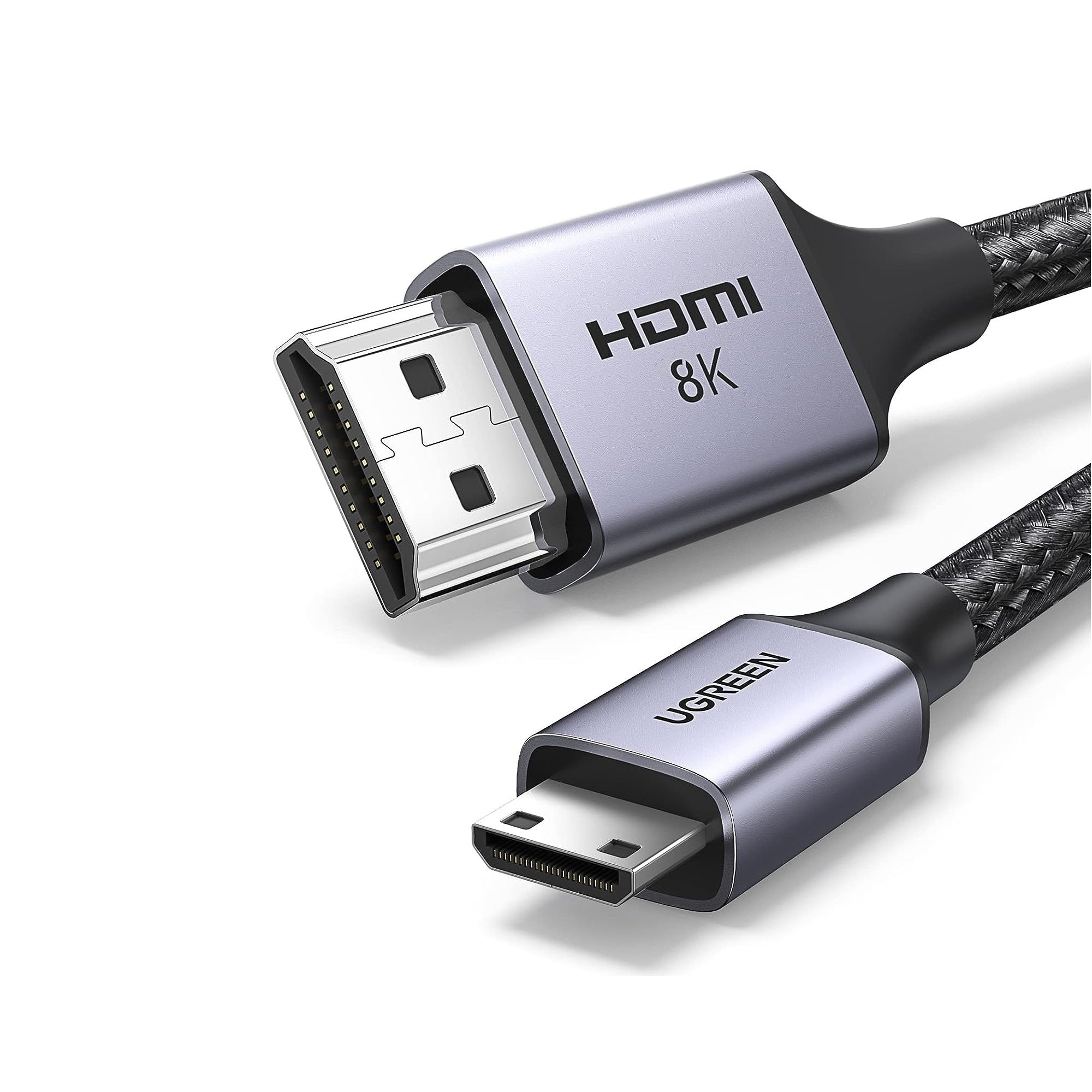 UGREEN 15515 8K Mini-HDMI to HDMI Cable 2M