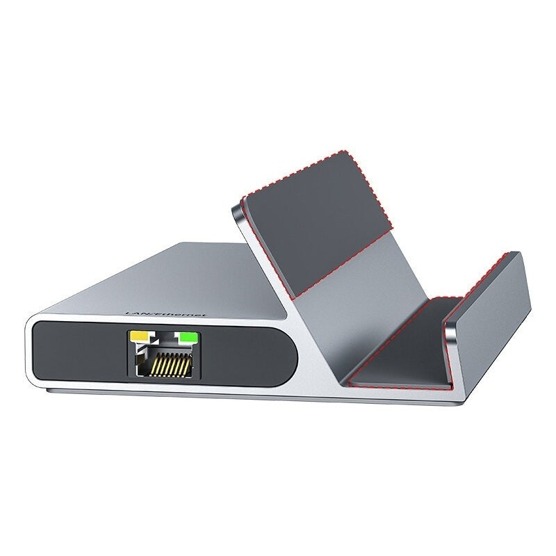 CHOETECH HUB-M50 6-in-1 USB-C 100W Aluminum Steam Deck Docking Station