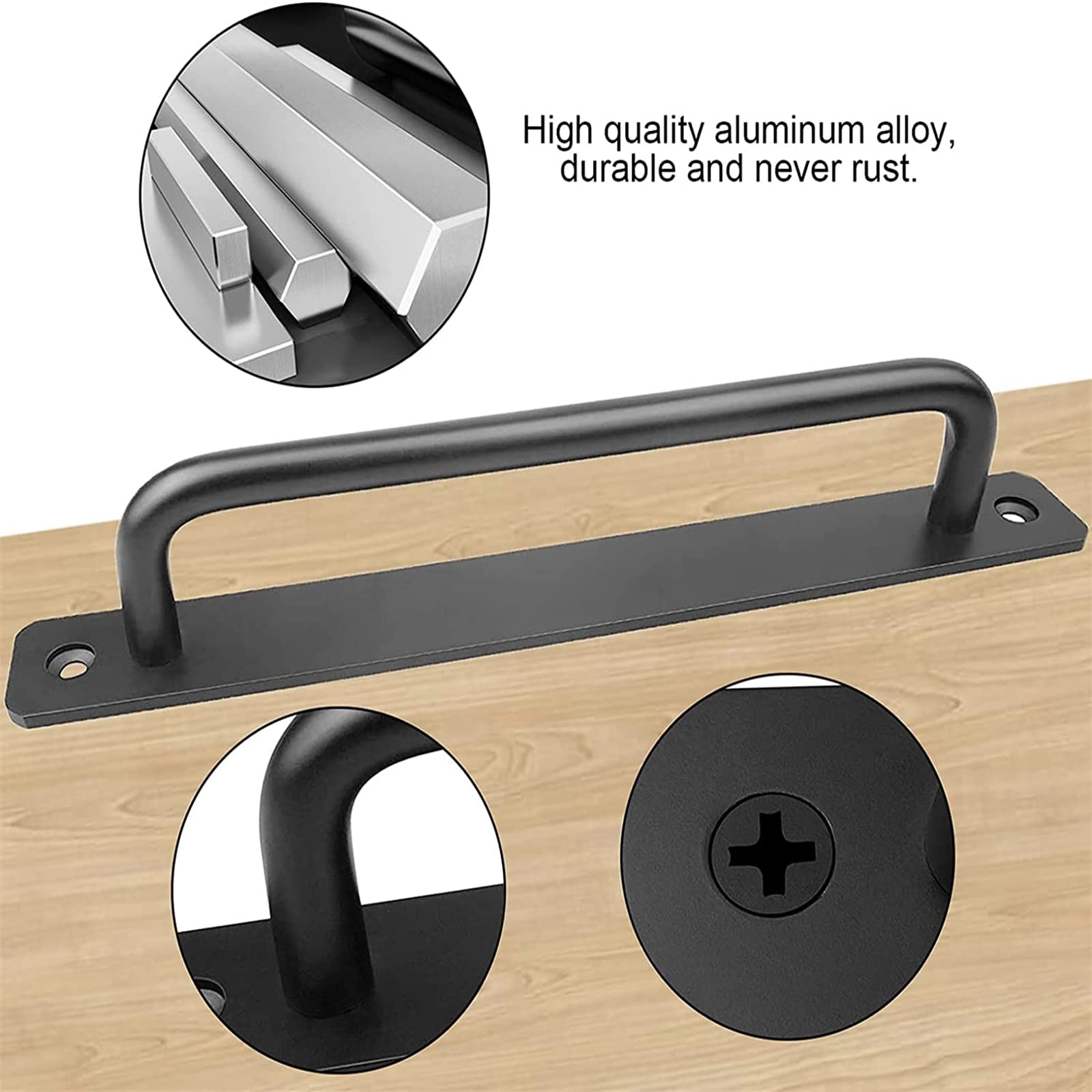 Barn Door Handle Sliding Door Pull Cabinet Door Handles Drawer knobs Kitchen Handles Hardware