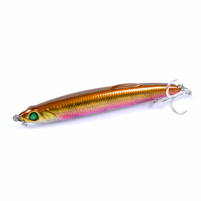 5x Pencil minnow 7.5cm Fishing Lure Lures Surface Tackle Fresh Saltwater