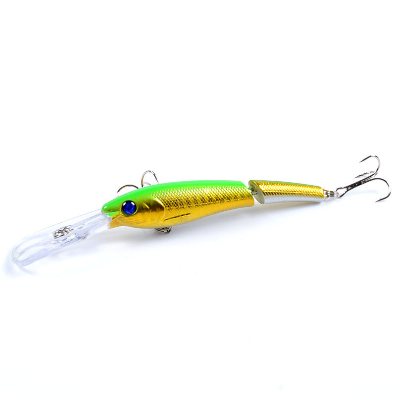 6x Popper Minnow 13.3cm Fishing Lure Lures Surface Tackle Fresh Saltwater