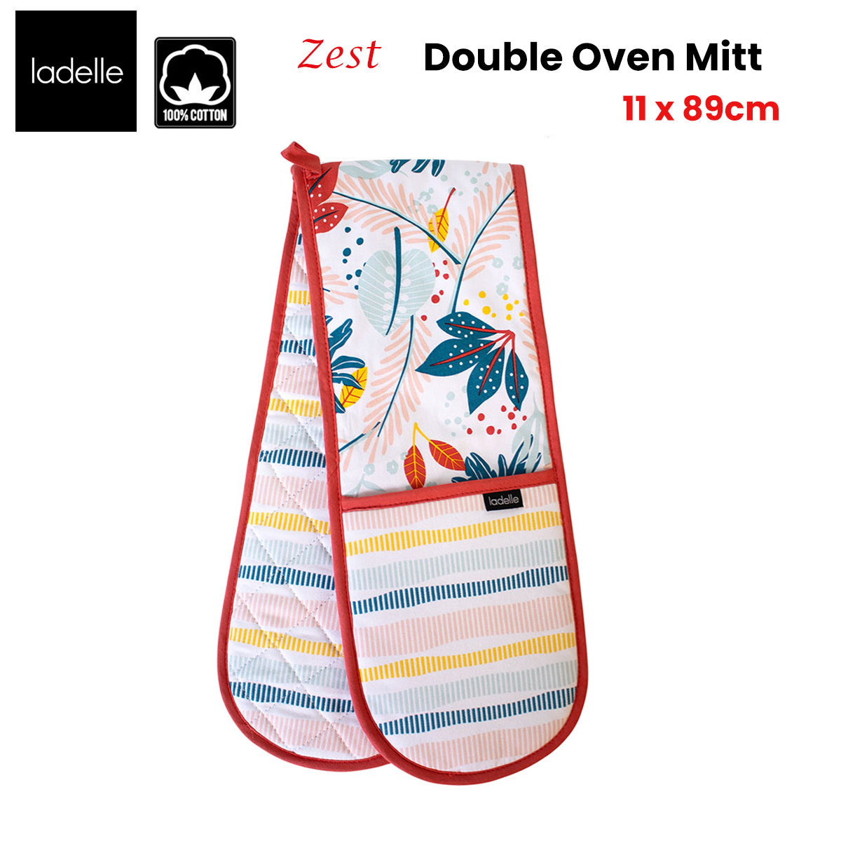 Ladelle Zest Double Oven Mitt 17 x 89 cm